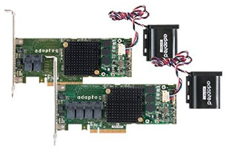 Adaptec RAID 7805Q - Contrôleur de mémoire - 2 émetteurs/canaux - SATA 6 Go/s / SAS 6 Go/s Low Profile - 600 Mbps - RAID 0, 1, 5, 6, 10, 50, 60 - PCIe 3.0 x8