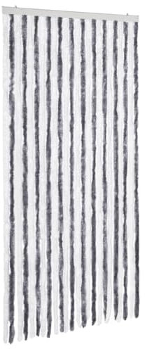 vidaXL Flauschvorhang Chenille 100x220cm Türvorhang Insekten Fliegenschutz