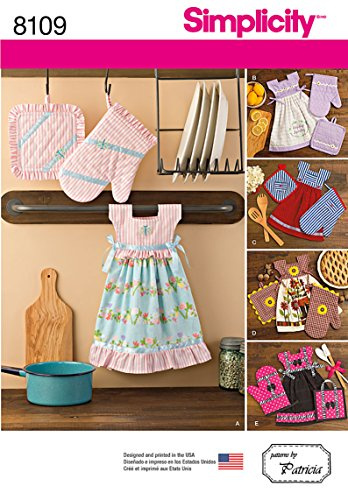 Simplicity Handtuch Kleider/Topflappen und Ofenhandschuhe Schnittmuster, Papier