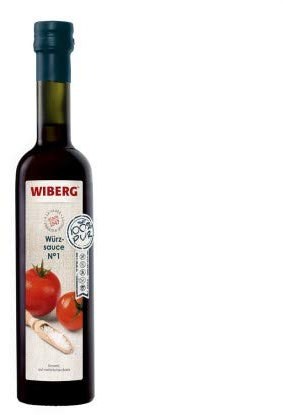 WIBERG Würzsauce No. 1, Umami, auf natürlicher Basis, 100 % pur, 500 ml