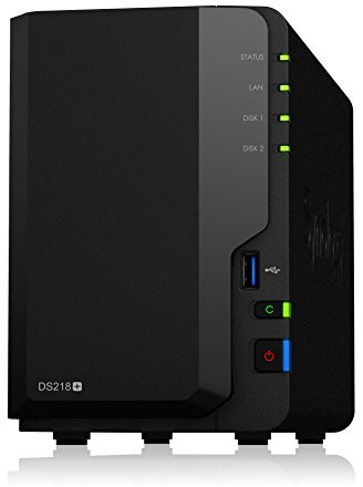 Synology DS218 + 4To (2 x 2To WD RED) 2 Bay Bureau Unité NAS
