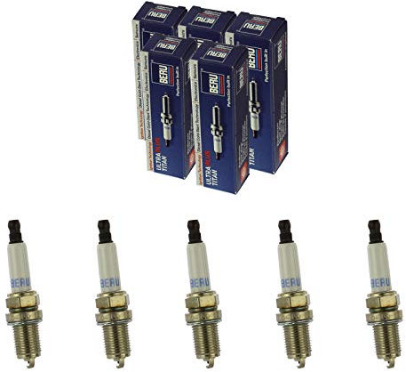 5x BERU Zündkerze Zuendkerze ULTRA Z272 // 14 F-7 HURU02 Set / 5-Zylinder