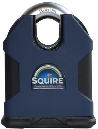 SQUIRE SS100CS Stronghold Closed Shackle Dual Cylinder Padlock - Each Cylinder On A Different Key/KD