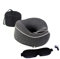 KÖ-Hair Cojín para el Cuello | Ideal después del trasplante de Cabello o para Viajar en Coche o avión | Contiene Extras como Antifaz para Dormir y protección auditiva