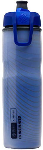 BlenderBottle Halex Thermo-Isoliert Fahrrad Trinkflasche Squeeze 710ml - Bike & Sport mit Omniflow-Technologie