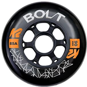 Bolt 100 MM 85A 4-Wheel Pack – Black – 30F3012