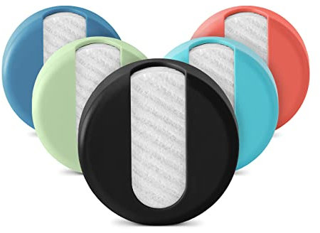 LastRound® Dischetti Struccanti Lavabili LastObject - Alternativa ai Classici 1000 Dischetti Struccanti Monouso - Prodotto in Danimarca -Set di 7 Dischetti Cotone Riutilizzabili (Nero)