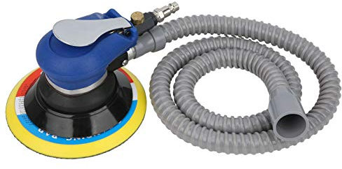 Lijadora orbital aleatoria, Lijadora de aire al vacío de 6 Pulidora neumática Lijadora neumática con conector de entrada EU 1/4 pulg.