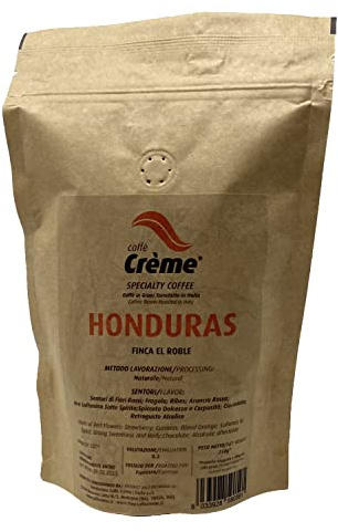 Specialty Coffee Caffè Crème - HONDURAS Finca El Roble 100% Arabica Tostado: Espresso - 250 g de granos de cafè