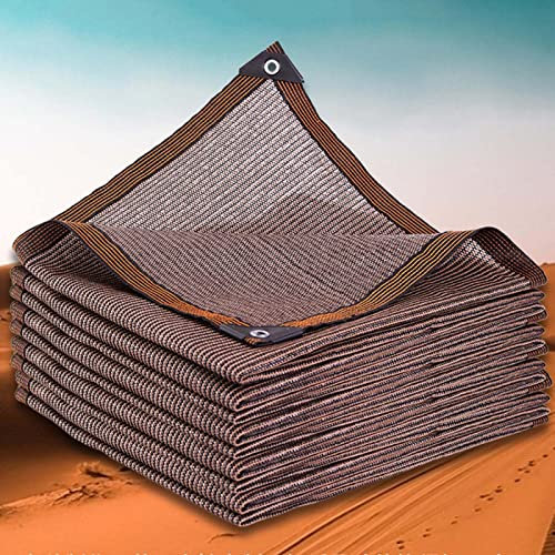 YHBZ Atmungsaktive Markise,Wintergarten-Dachschattierungsnetz,Sunblock Schattenstoffnetz,Sonnenschutz im Freien,Rechteckiges Sonnensegel,90% UV-beständig,2x3m(7 * 10ft)