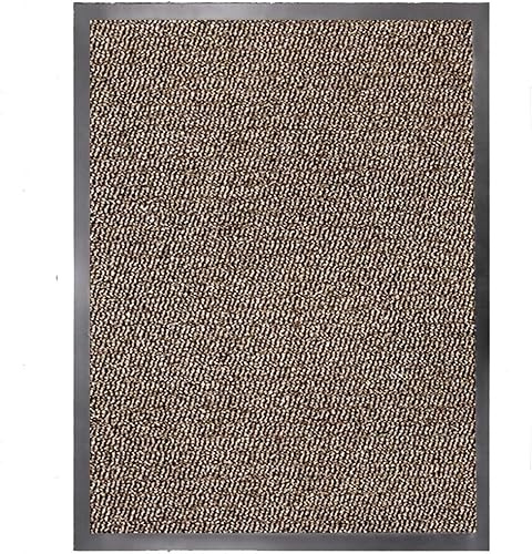 HOUSEGADS Dirt Trapper Door Mat for Indoor & Outdoor Heavy Duty Non Slip Rubber, Floor and Kitchen Mats Doormats Super Absorbent Entrance Rug