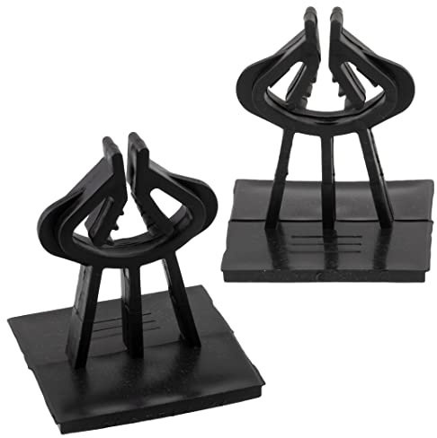 AERZETIX - C65233 - Lot de 100 Cales d'armatures avec base pour fer à béton de Ø4 à Ø14 - enrobage 25 mm - fixation horizontale sur polystyrène extrudé, expansé - en plastique - coffrage dalle