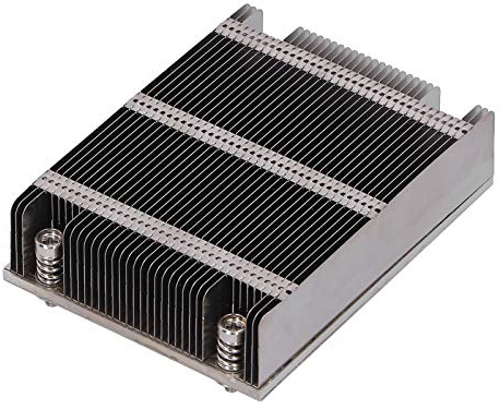 Cuifati Dissipatore di Calore CPU Passivo 1U per LGA 2011, Buona conduttività Termica, Riduzione dei Guasti Hardware con Il Metallo, SNK P0047PS
