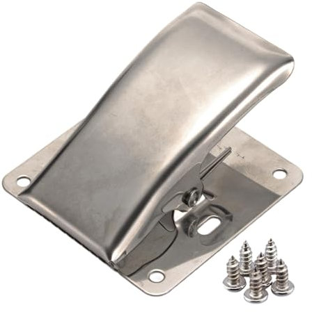 Perfeclan Tail Clip, Fillet Clamp DIY Outdoor with Screws, Accessories Picnic Cleaning Board Tools for Scaling Table