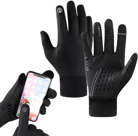 Winddichte Touchscreen-Handschuhe, leichte Laufhandschuhe, Vollfinger-Workout-Handschuhe, Touchscreen-Winterhandschuhe, Winter-Workout-Handschuhe, warme Sporthandschuhe für Herren,