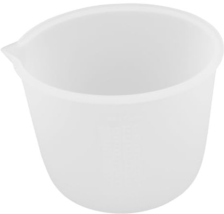 KONTONTY Tazas Mezcladoras De Resina De Silicona Taza Medidora De Líquidos Para Bricolaje