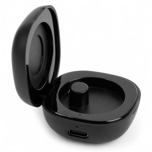 Elprico Boîtier de Charge pour Bague Connectée, Chargeur Magnétique Portable 200mAh Étui de Chargement Type C pour R02 R03 R06 R11M R8 H01 SR05