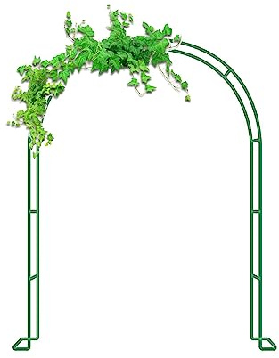 Arche de jardin en métal pour roses, pergola de mariage, plantes grimpantes, treillage en fer, décoration extérieure verte pour jardin, paysage, décoration extérieure élégante