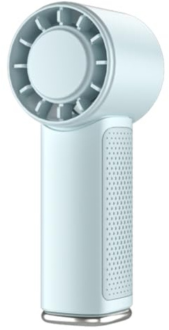 Buhdjfnke Ventilador Portátil de Mano Mini Ventilador de Aire Acondicionado, 2000 MAh USB Recargable,A