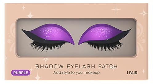 Autocollants Pour Des Yeux Dispositif De Des Yeux 2 En 1 | Patch Imperméable Pour Cils Et À Paupières Pour Femmes Filles Festival Déguisement Carnaval Concert Cosplay