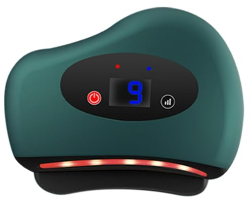 Grattapiedi Riscaldato Massaggiatore Elettrico 4 in 1 per Piedi | Raspatore Muscolare Vibrante per Sollievo di Gambe Collo Schiena Spalle Affaticamento Recupero Sportivo Casa Ufficio