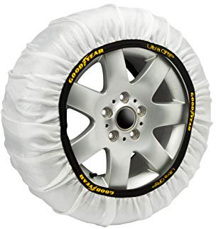Goodyear Juego de 2 Cadenas de Nieve Textiles para Coche Goodyear Ultra GRIP Talla