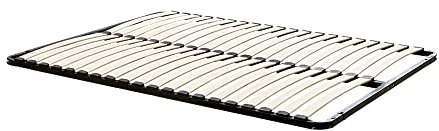 Designetsamaison Sommier à Lattes en Bois 180x200 cm