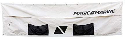 Magic Marine Rib Storage Bag White - Großes Hauptfach für Segel, Holme und Folien