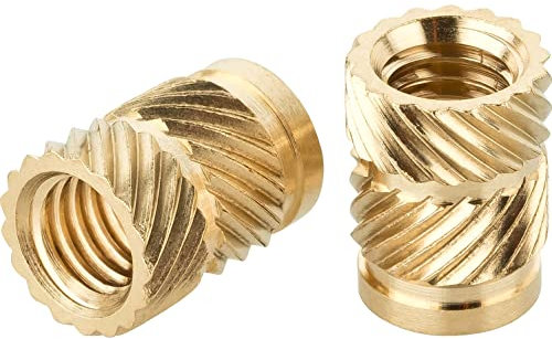 Turmberg3D - Gewindeeinsatz M3 (100 Stück) / M3x5,7 Messing Gewindebuchsen/Einschmelzmutter für Kunststoffteile für 3D-Drucker Teile (M3x5,7)