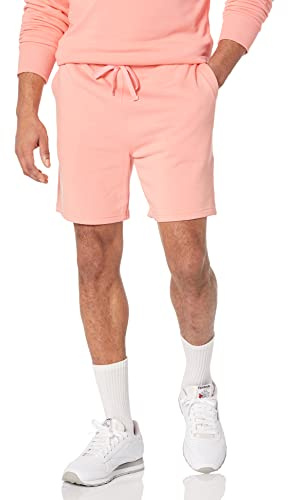 Amazon Essentials Short de Sport Léger (Disponible en Grandes Tailles) Homme, Pêche, S