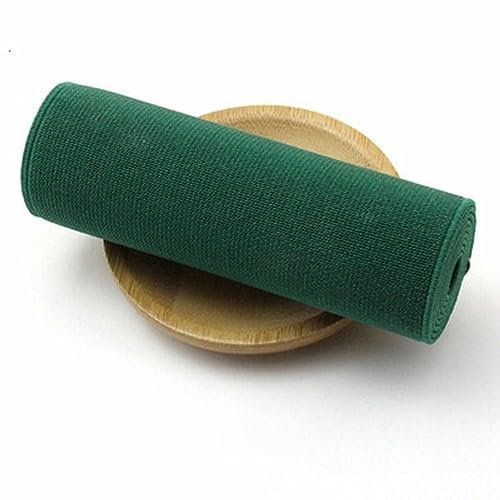 Banda elástica gruesa de doble cara color banda de goma ancha zapatos de banda elástica con banda de goma banda elástica de 10 cm de ancho-109 verde