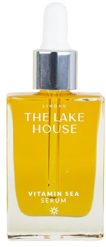 THE LAKE HOUSE Vitamin Sea Serum 30ml - Slow Aging Öl-Serum mit 3% Vitamin C Tetra, Astaxanthin, Goldenem Seetang - hochdosiert, Anti Aging, antioxidativ, mildert Pigmentflecken, vegan