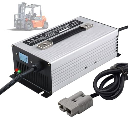 HYDTGZ 175a, Gabelstapler Batterieladegerät 36 Volt 30 AMP Batterieladegeräte mit 50A/120A/175A/350A Anderson Stecker Bleiakkuladegerät 100V 240VAC