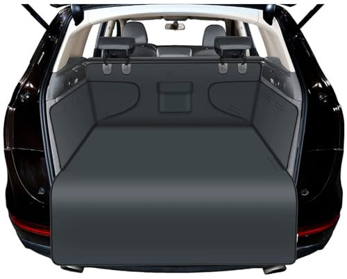 RuiYiL Car Boot Liner Protector for Skoda Kodiaq (5seats) 2017-2025, Dog Boot Cover Anti-Slip Anti-Scratch Waterproof Cargo Liner Trunk Mat Auto Interior Accessories