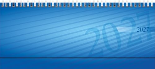 rido/idé 7036102307 Querterminbuch Mod. septant 2027 305×105 mm, Kunststoff, blau