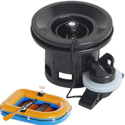 Kajakluftventil - 8-håls Ersättningsdel För Gummibåtar, Läckagesäker Nylonplugg, Universella Tillbehör För Luftmadrassventiler, Robust Design | Foör Kanotjolle Stand Up Paddleboard