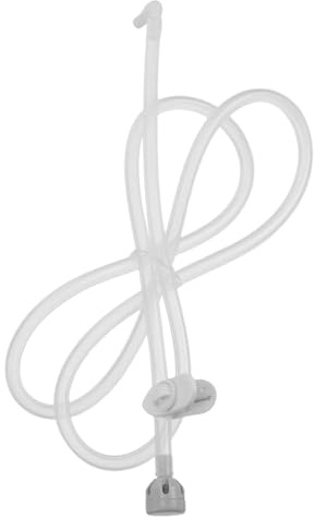 ULTECHNOVO Tubo Flessibile Bianco per Idropulsore Dentale in Silicone Installazione Facile e Flusso D'acqua Stabile per Igiene Orale a Casa in Viaggio