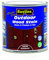 Rustins Quick Dry Outdoor Wood Stain Satin Mahogany 250ml- Durable and Weather-Resistant Finish, Fast Drying, Vibrant Color for Decks, Fences, & Furniture, Available in Many Wood Shades