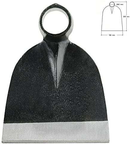 Maurer 8180093 – Hacke ohne Stiel geschmiedet, 96/750 Gramm