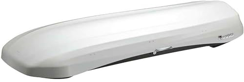 INNO WEDGE660 White 11 cu ft, Cargo Box, Low profile, Cargo Box, Dual‑Side Opening with Locks, Made in Japan, Compatible with Aero & Square Bars, Tool Free install, for SUVs, Wagons, EVs, Trucks,