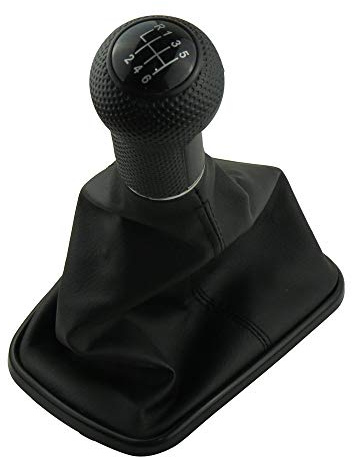 Malcayang 6-Gang-Schaltknaufmanschette mit staubdichter Abdeckung aus PU-Leder für Volkswagen Mk4 Golf/GTI/R32 1999–2005, Volkswagen Mk4 Jetta/Bora 1999–2004