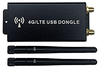 EXVIST - Adaptateur Industriel Mini PCIe vers USB - Dongle Industriel avec Emplacement pour Carte SIM Compatible avec W/WWAN/LTE 3G/4G Mini PCIe Module comme Quectel EC25-AF EG25-G etc.