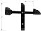 Arresto per cancello basculante regolabile 240 mm