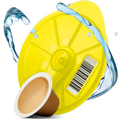 Disco de limpieza para Bosch 17001490 00576836 compatible con cafetera Tassimo T-Disc amarillo para limpieza compatible con TAS12, TAS20, TAS32, TAS40, TAS 42, TAS65, TAS85