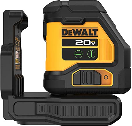 DEWALT 20V MAX Atomic, Laser Level, Cross Line Laser, Green, Bare Tool Only (DCLE34021B)