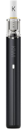 KIWI Spark, Starter Kit, Sigaretta Elettronica con sistema a Pod aperto, 2,0 ml, Batteria da 700 mAh, senza nicotina, no E-liquid (Black)