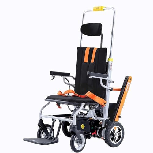 Raupen-Treppensteiger-Rollstuhl Treppenlift-Stuhl Treppenhilfsstuhl Mit Hebeges Für Ältere Menschen Treppenlifte Patienten-Transporthilfe Für Behinderte Transport Rollstuhl