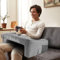 Oreiller Gonflable pour Lecture -Support Lecture & Travail, Portable pour Voyages, Idéal pour Lire sur lit/Sofa avec Ordinateur, Support Bras pour Adultes & Enfants, Compagnon de Bureau