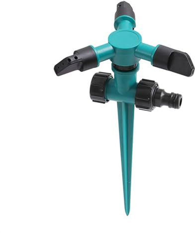 Vbvbip 360° Rotating Adjustable Autumn Garden Care Sprinkler - High-Pressure Watering System for Lawn, Yard Irrigation | Easy Install | Durable Design | Greenhouse Watering