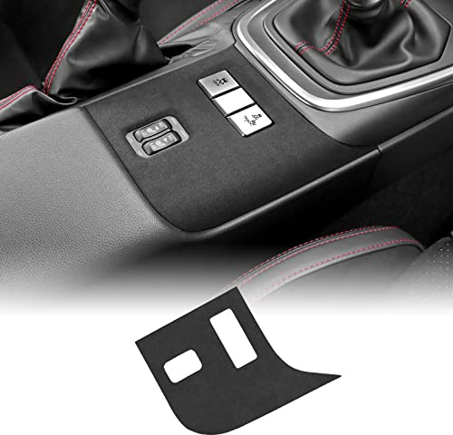 KUNGKIC Pour Toyota GR86 Subaru Brz 21-Up Siège de Voiture Bouton Cadre de Siège Chauffage Panneau de Commutation Autocollant Décoration Intérieur Accessoires Flanelle